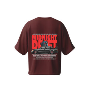 Midnight Drift Oversized Tees